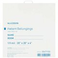 Mckesson Patient Belongings Bag With Snap Closure, 250PK 30471100